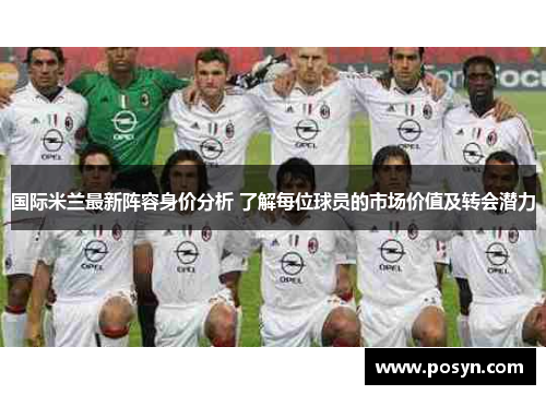 国际米兰最新阵容身价分析 了解每位球员的市场价值及转会潜力 国际米兰最新阵容身价分析 了解每位球员的市场价值及转会潜力